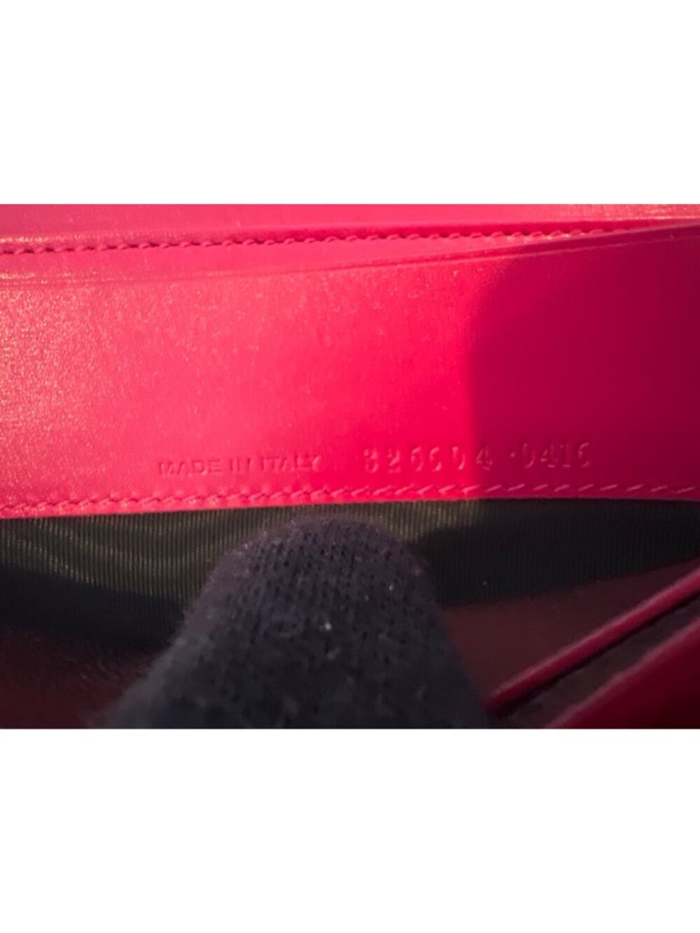 Saint Laurent Fuchsia Leather Tablet Case With Gold Hardware - Picture 13 of 14